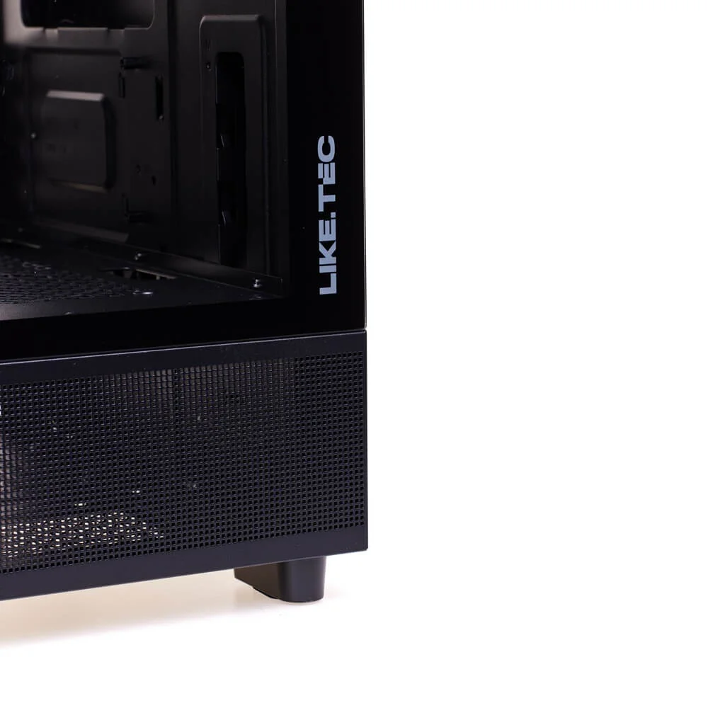 Imagem 5 de 5 do produto Gabinete Gamer Liketec Opera Dark Mid Tower Matx Vidro Panorâmico Sem Fan - Lc-cb-opera-2086