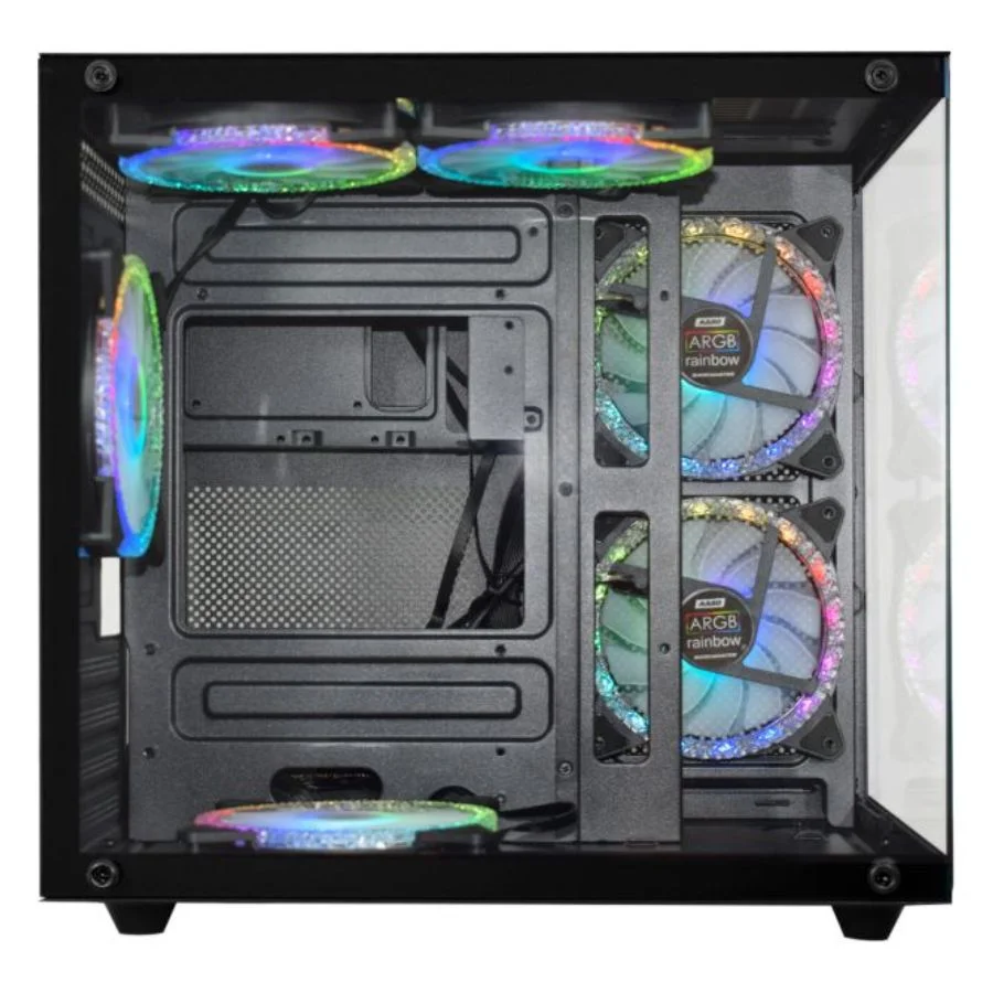 Imagem 2 de 5 do produto Gabinete Gamer Kmex Cg-02sb Aquário Micro