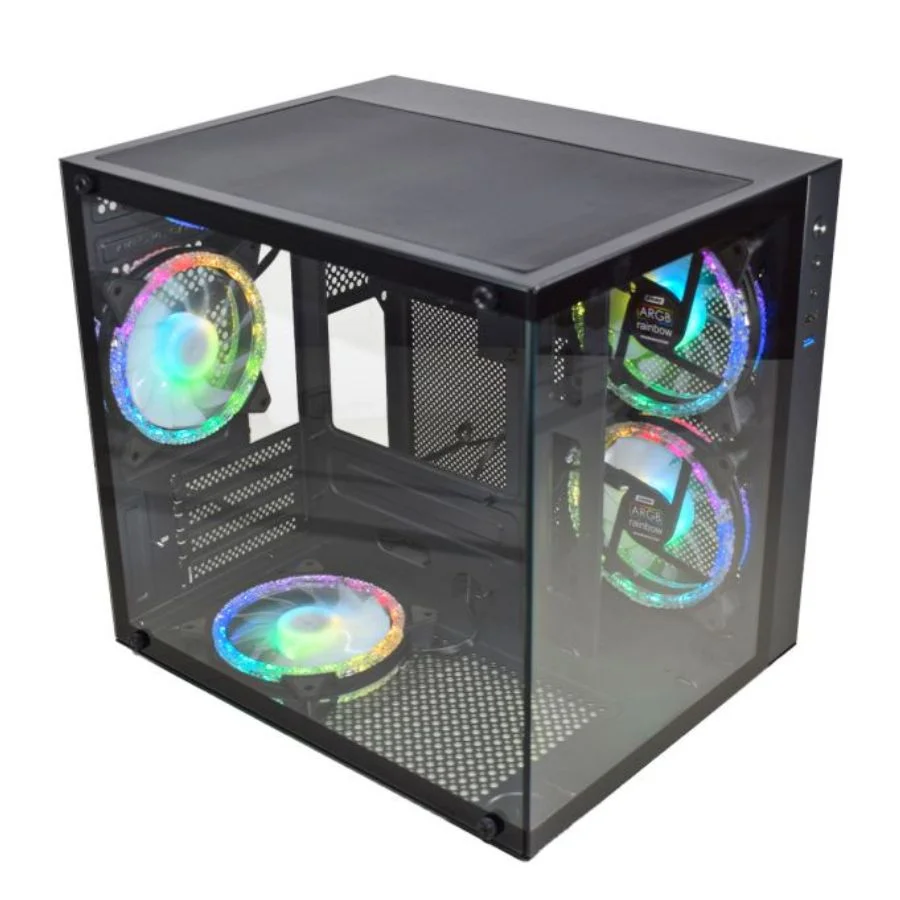 Imagem 3 de 5 do produto Gabinete Gamer Kmex Cg-02sb Aquário Micro