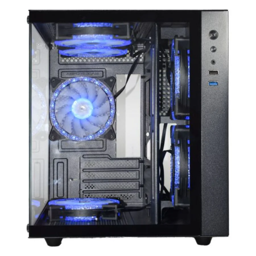 Imagem 4 de 5 do produto Gabinete Gamer Kmex Cg-02sb Aquário Micro
