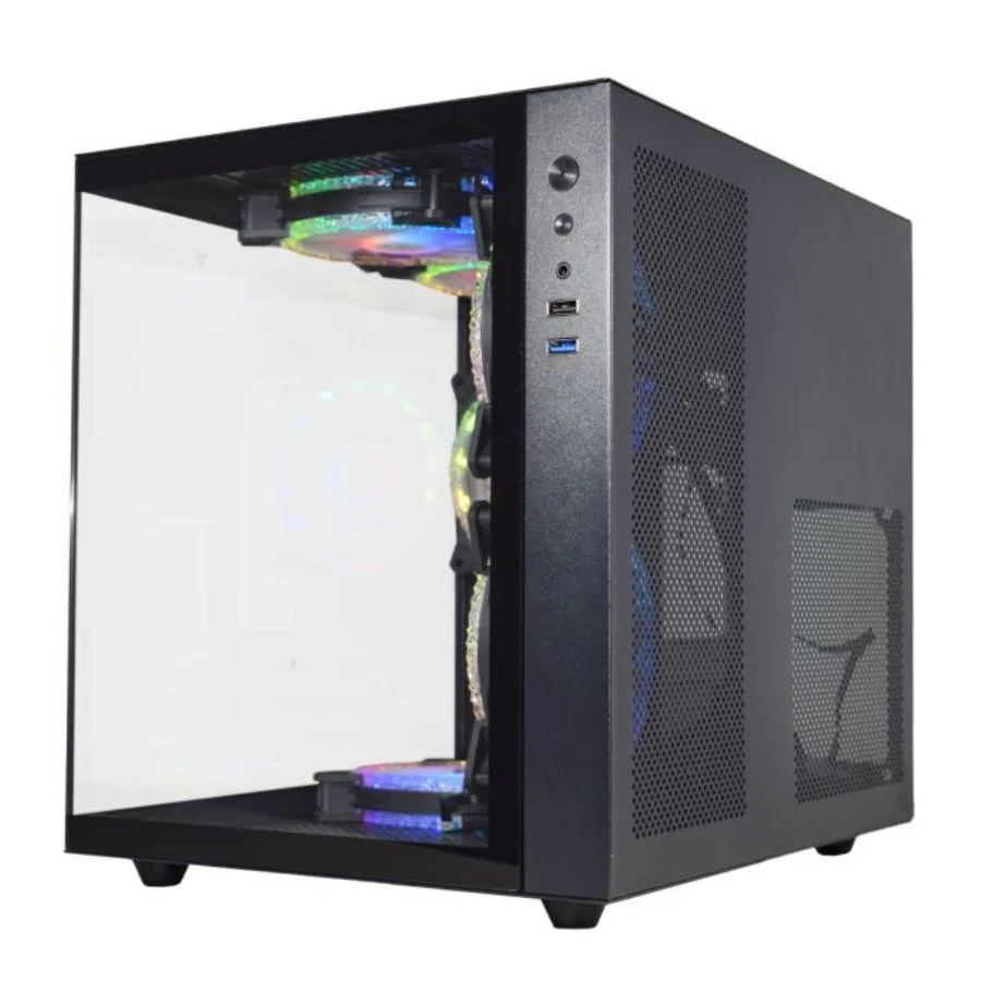 Imagem 5 de 5 do produto Gabinete Gamer Kmex Cg-02sb Aquário Micro