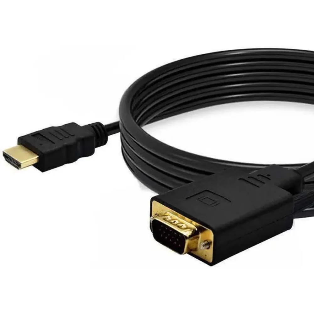 Imagem 5 de 5 do produto Cabo Conversor HDMI Para Vga - 1,8 Metros - Full Hd 1080p