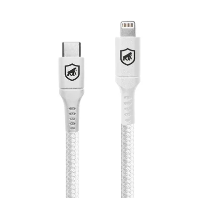 Cabo Survivor Para Lightning/tipo C - 1,5m - Branco -gshield