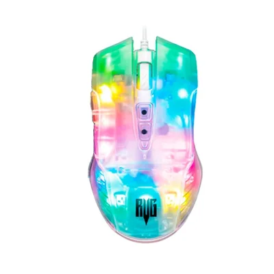Mouse Gamer Revenger Tiger Chroma Transparente