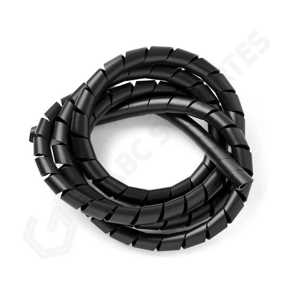 Imagem 3 de 3 do produto Organizador De Cabos Espiral 3/4" (19mm) X 2 Metros Preto