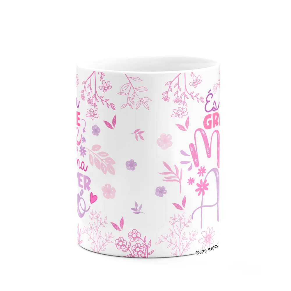 Imagem 2 de 3 do produto Caneca Avós - És Uma Grande Mãe E Uma Super Avó