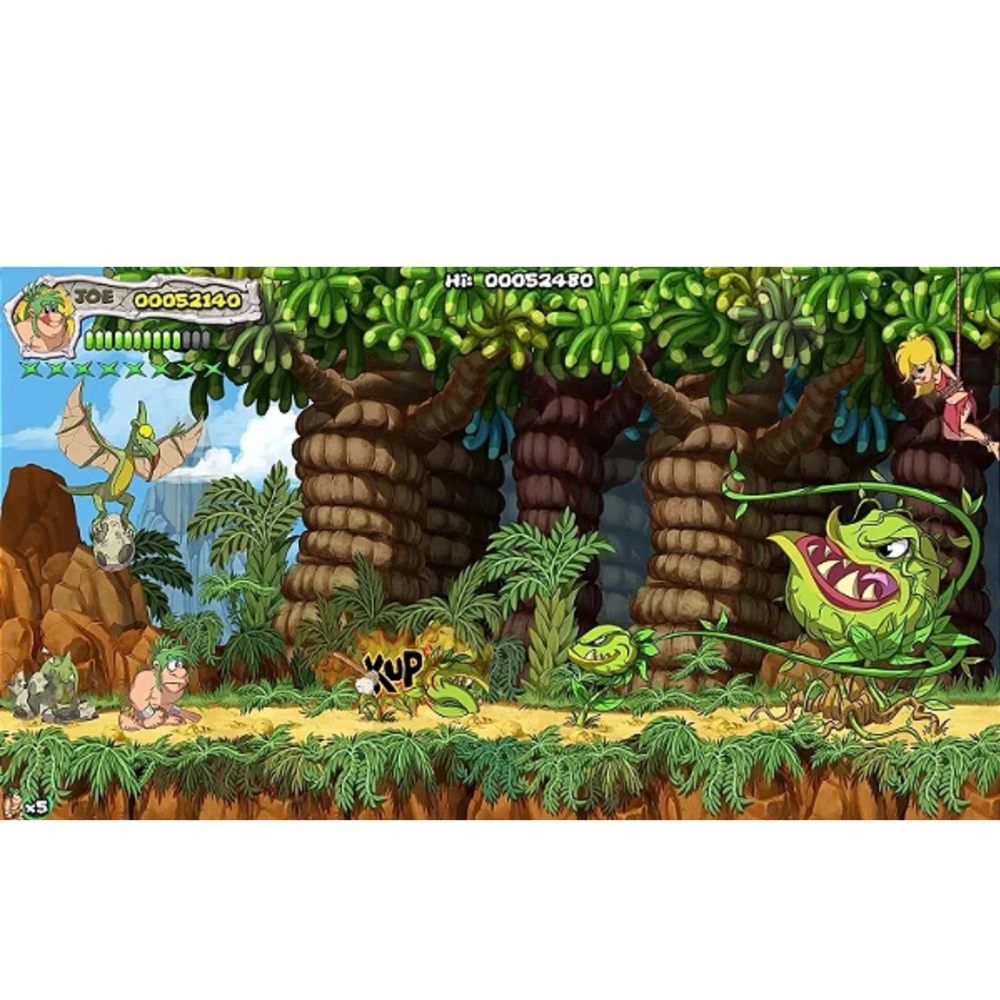 Imagem 5 de 5 do produto Jogo New Joe & Mac Caveman Ninja T-rex Edition Ps5 Americano