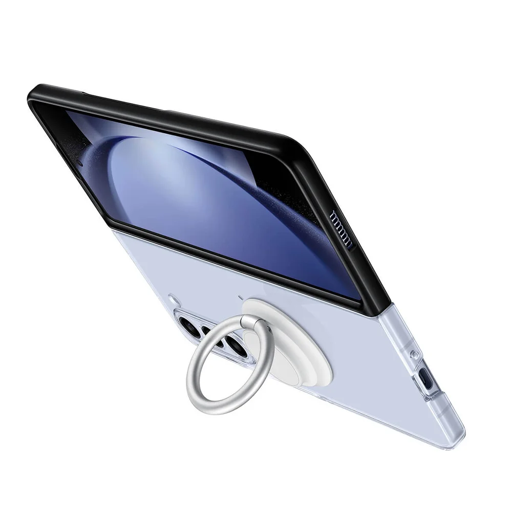 Imagem 2 de 5 do produto Capa Transparente Samsung Para Galaxy Z Fold5 C/ Suporte Gadget