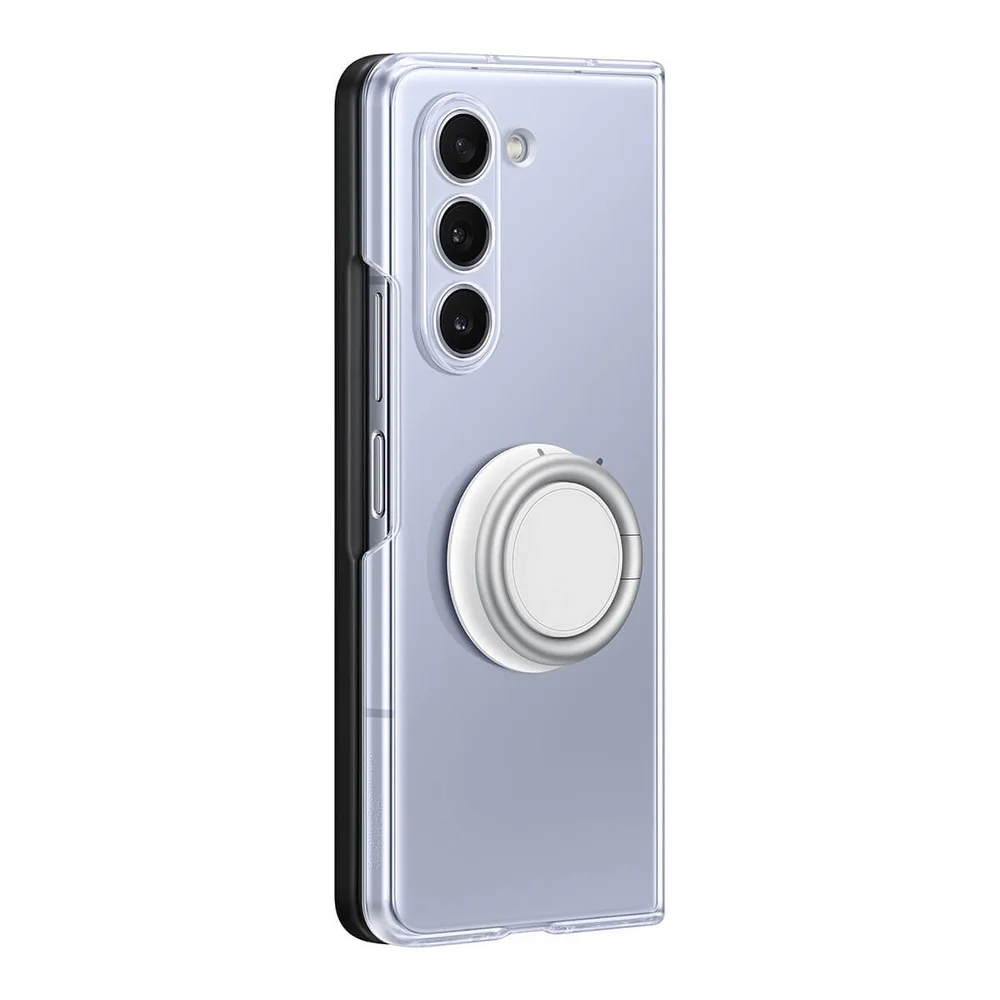Imagem 3 de 5 do produto Capa Transparente Samsung Para Galaxy Z Fold5 C/ Suporte Gadget