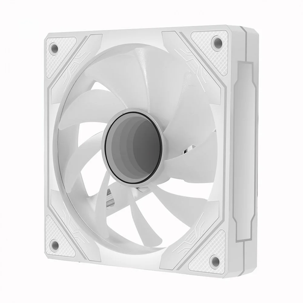 Imagem 5 de 5 do produto Cooler Fan Gamer Liketec Enigma LED RGB 120mm Reverse Branco