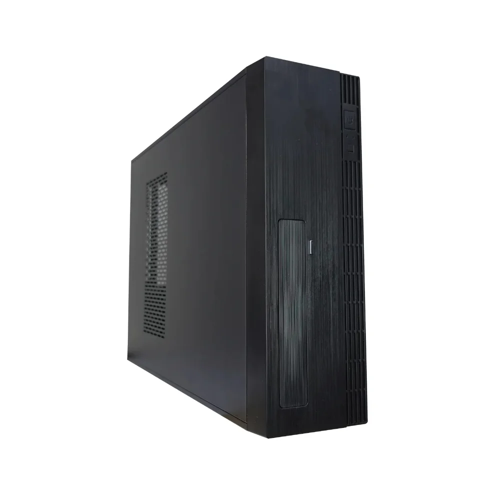 Gabinete Slim Preto Para Computador Com Fonte De 200w Micro Atx Compacto