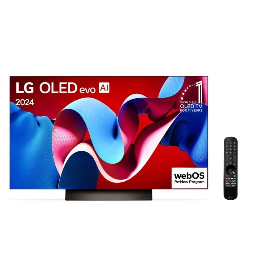 Imagem 4 de 5 do produto Smart TV 55 Polegadas LG OLED 4K Evo, 4 HDMI, 3 USB, ThinQ AI,  Alexa - OLED55c4