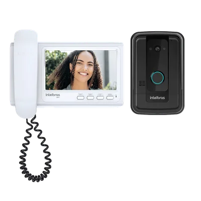 Kit Videoporteiro Intelbras Ivr 7 | Interfone Com Câmera