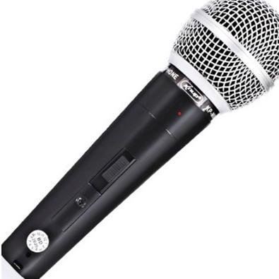 Microfone Profissional Com Fio 5 Metros + Bag + Suporte Xlr Knup Kp-m0014  - ATURN SHOP
