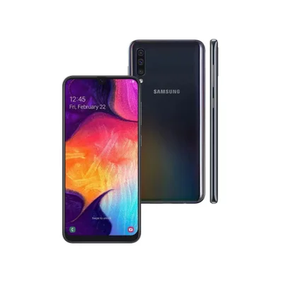 Usado - Smartphone Samsung Galaxy A50, 64GB, 4GB RAM, Preto - Bom