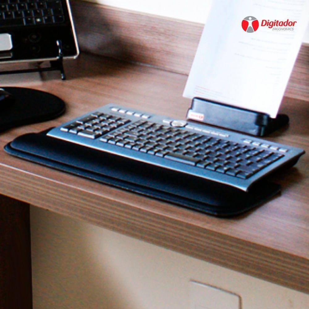 Imagem 2 de 3 do produto Apoio Ergonômico De Punho Para Teclado Ks-651 Digitador