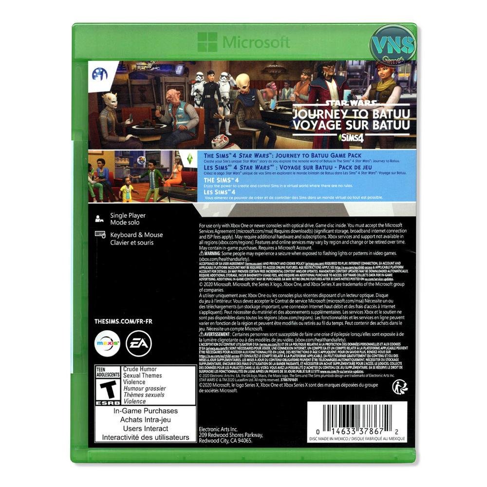 The Sims 4 Star Wars Journey To Batuu Bundle - XBOX One - Mídia Física
