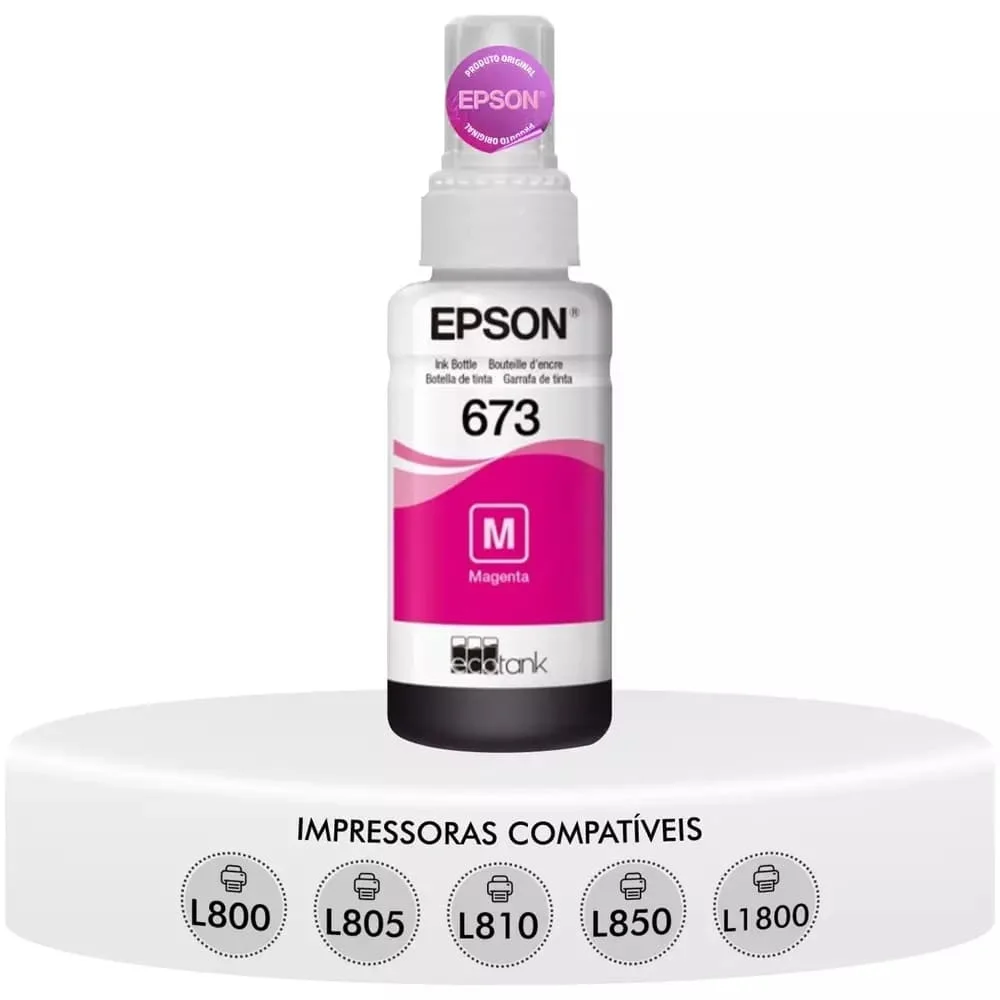 Tinta Epson 673 Magenta Light Original - view 2
