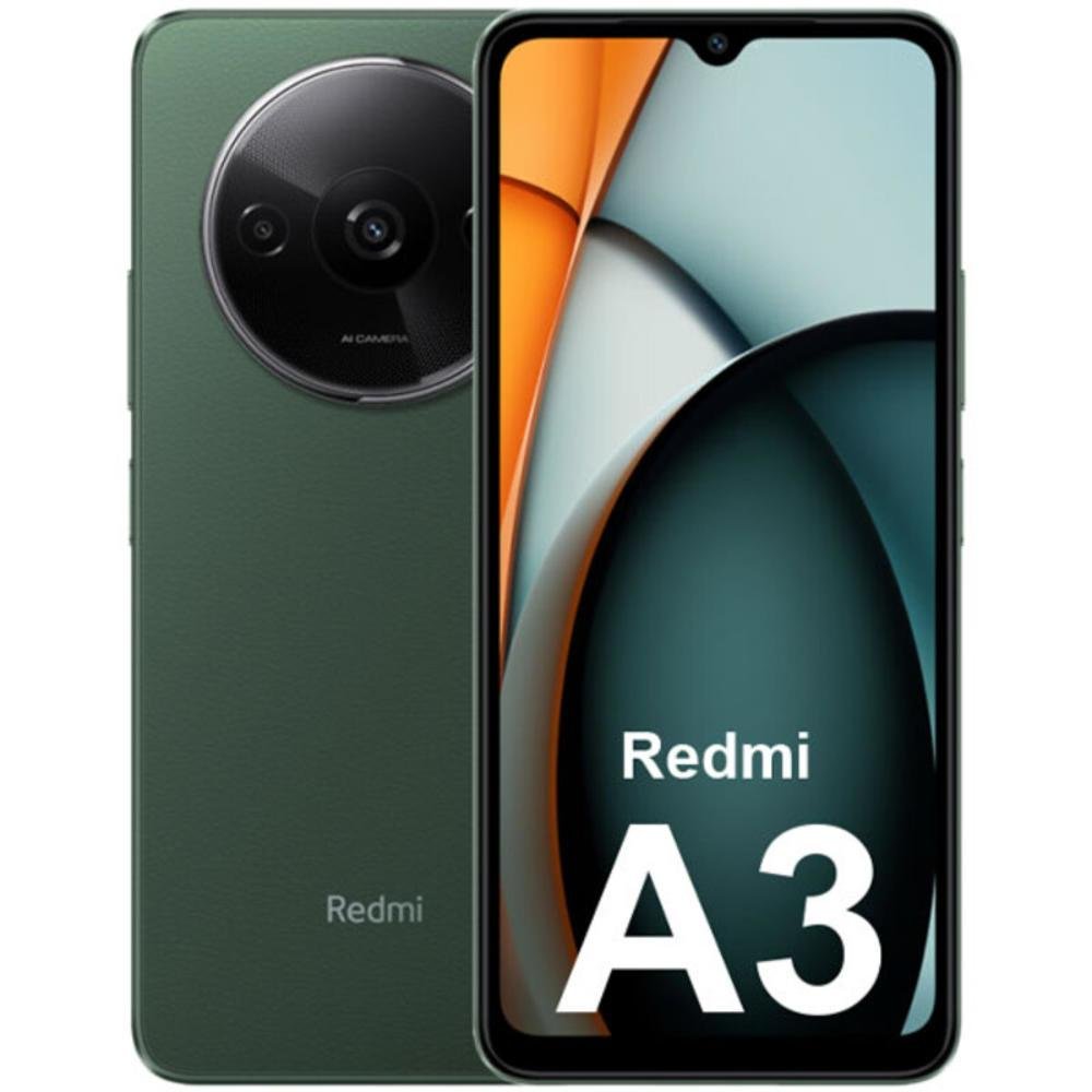 Smartphone Xiaomi Redmi A3 Dual Sim De 128GB / 4gb Ram De 6.71" 8mp / 5mp - Verde