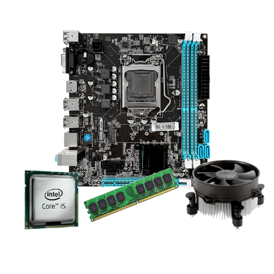 Kit Pl Mãe H61 + Proc I5 3470 + Memoria 8 Gb Ddr3 + Cooler
