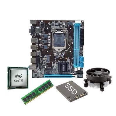Kit Upgrade I5 3470/ Placa Mãe H61 /8GB /SSD 240GB/ Cooler