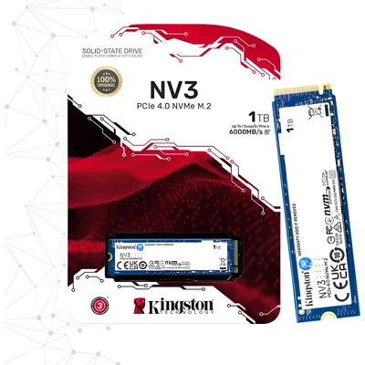 内蔵型SSD Kingston NV2 1TB PCIe 4.0 NVMe M.2 SSD SSD Kingston NV2 M.2 2280 PCIe, NVMe SNV2S/1000G | 1TB - Fujioka