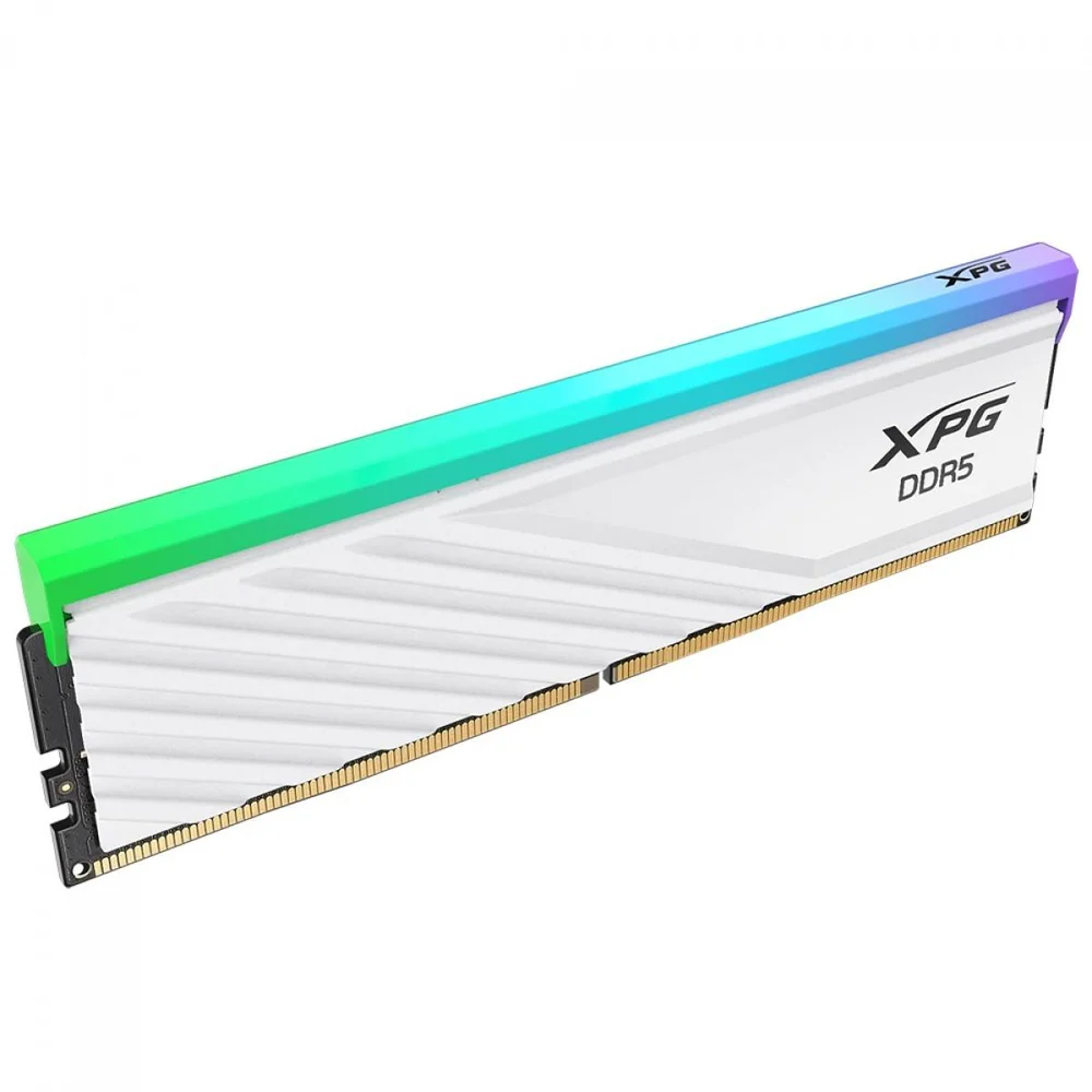 Imagem 2 de 4 do produto Memória Ddr5 Xpg Lancer Blade RGB, 16gb, 6000mhz, White, Ax5u6000c4816g-slabrwh