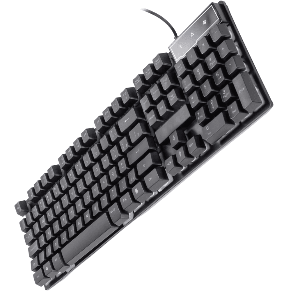 Imagem 2 de 5 do produto Teclado Multimidia Gamer Com LED Bs-tp1201