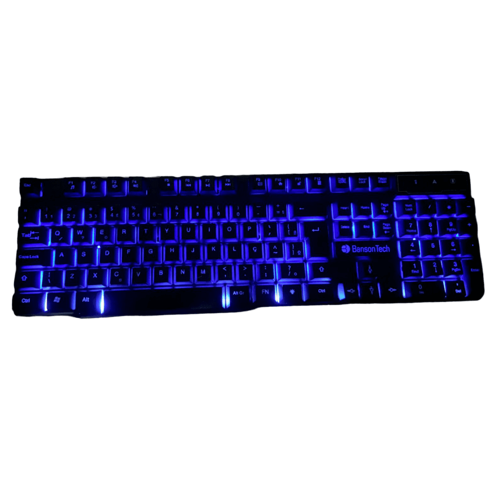 Imagem 3 de 5 do produto Teclado Multimidia Gamer Com LED Bs-tp1201