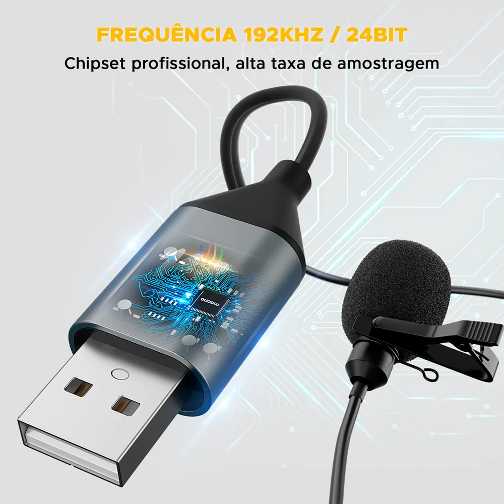 Imagem 2 de 5 do produto Microfone Lapela Usb-a Au-ul10 Maono