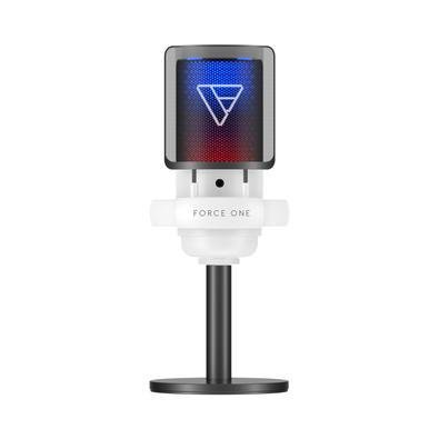 Microfone Force One Hero/ Iluminacao RGB