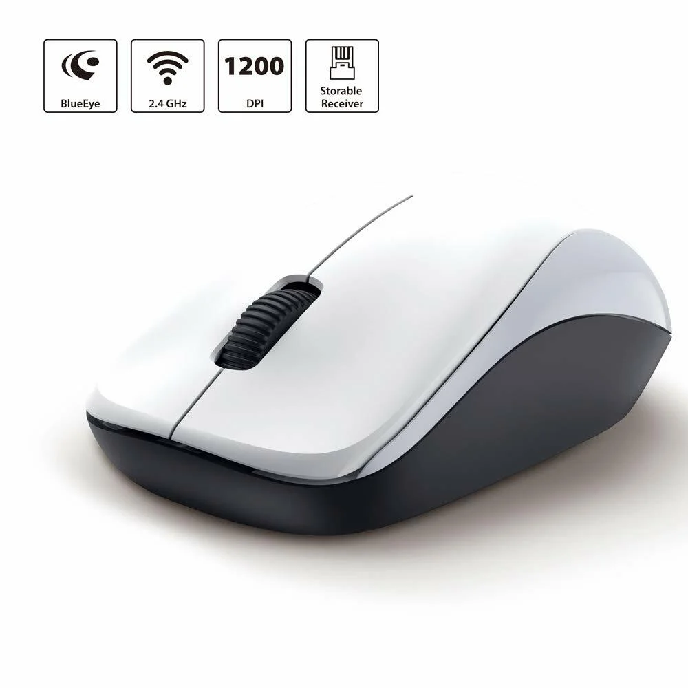 Imagem 2 de 4 do produto Mouse Genius Nx-7000 Sem Fio Branco