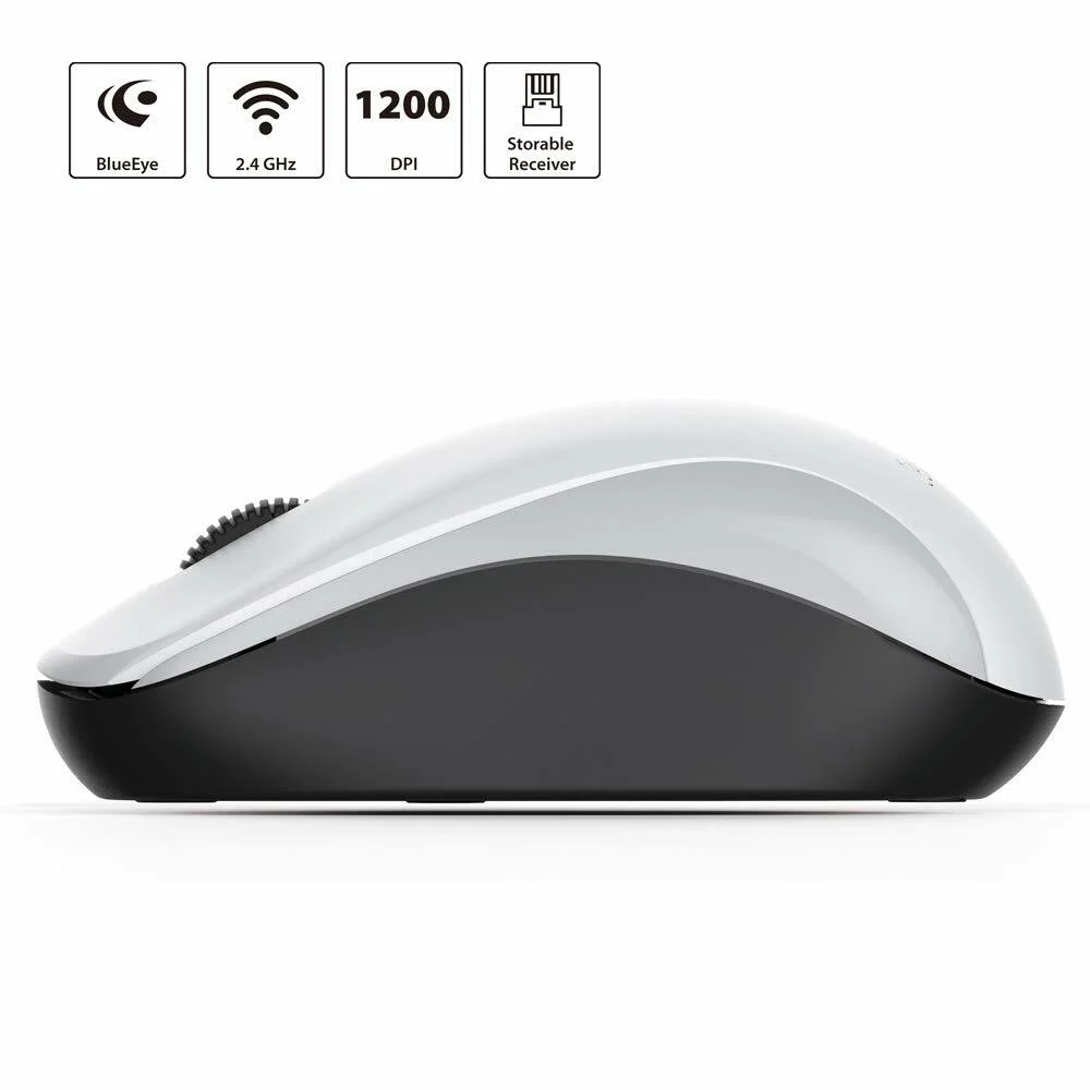 Imagem 4 de 4 do produto Mouse Genius Nx-7000 Sem Fio Branco