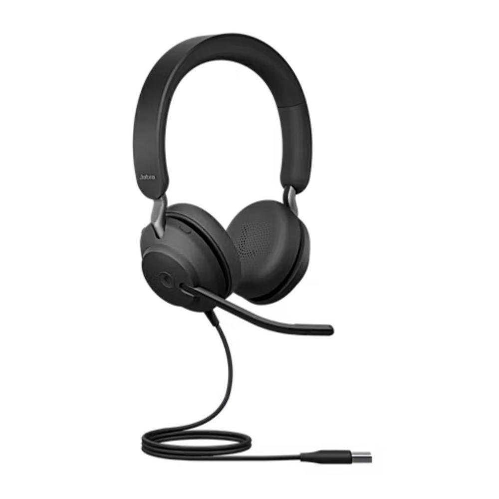 Imagem 2 de 5 do produto Headset Usb-a Evolve2 40 Se Ms Duplo 24189-999-999 Jabra - Preto