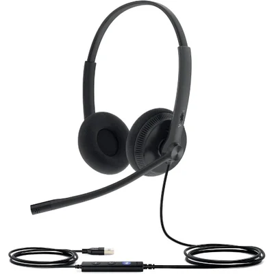 Headset Usb-a Uh34 Dual Lite Ylk.68.5152 Yealink - Preto