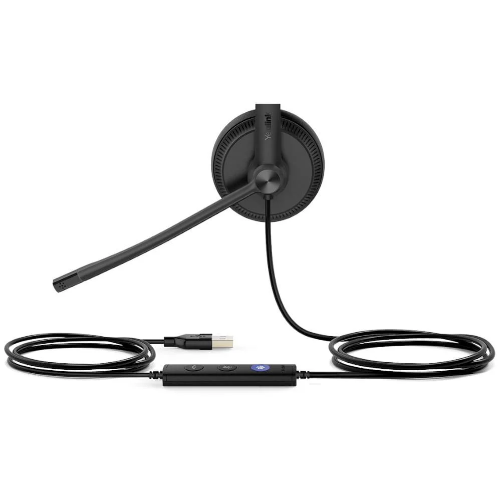 Imagem 4 de 5 do produto Headset Usb-a Uh34 Dual Lite Ylk.68.5152 Yealink - Preto