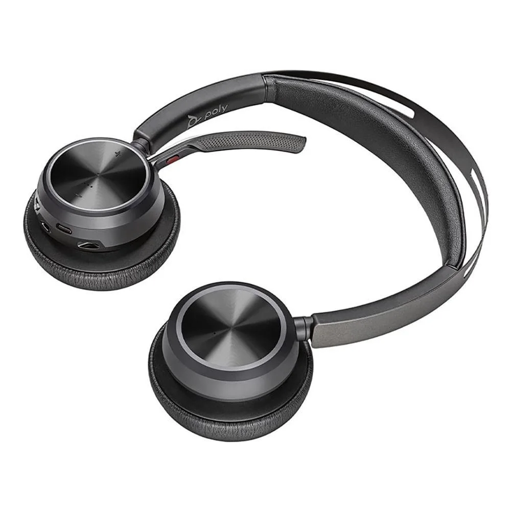 Imagem 3 de 5 do produto Headset Poly Voyager Focus 2 Usb-a Com Base 77y86aa