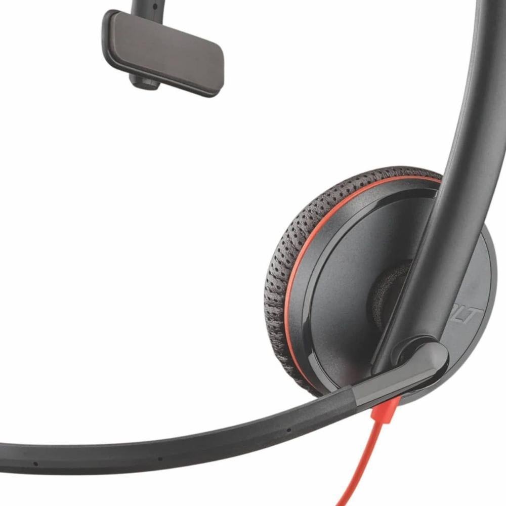 Imagem 5 de 5 do produto Headset Blackwire C3215 Usb-c E 3.5 Mm 209750-22 Plantronics Poly - Preto