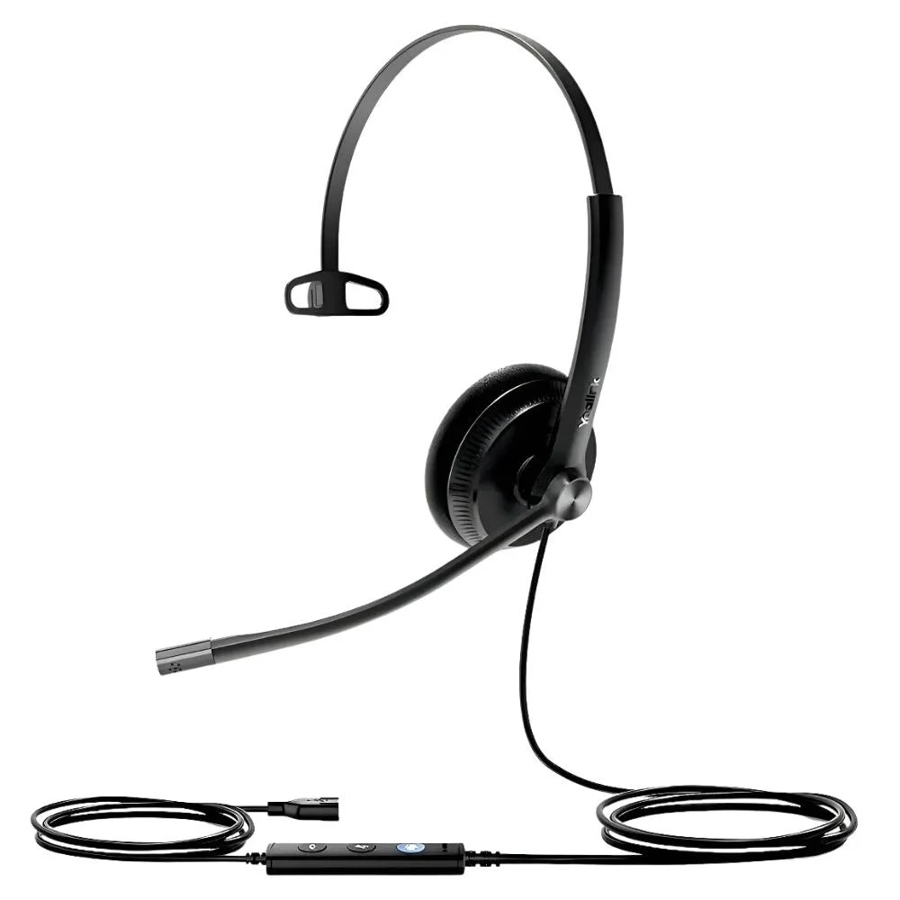 Imagem 3 de 4 do produto Headset Usb Uh34 Lite Mono Teams Ylk.68.5131 Yealink - Preto