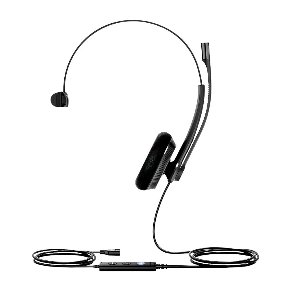 Imagem 4 de 4 do produto Headset Usb Uh34 Lite Mono Teams Ylk.68.5131 Yealink - Preto