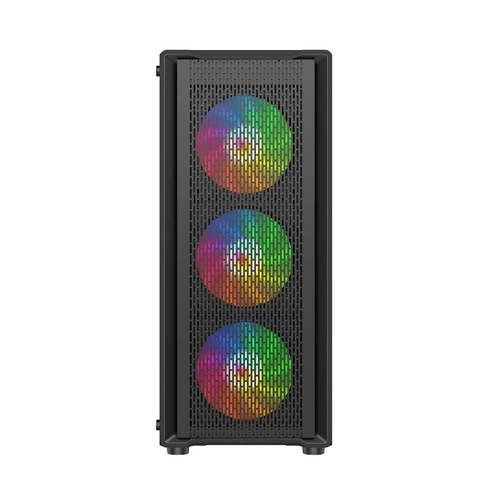 Imagem 5 de 5 do produto Gabinete Liketec Gamer Storm Mid Tower Vidro Temperado ARGB C/3 Fans - Preto