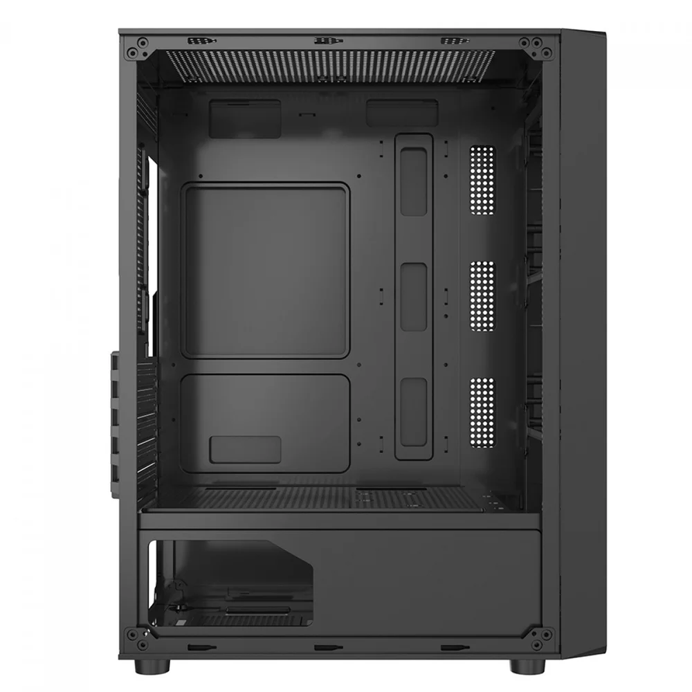 Imagem 3 de 5 do produto Gabinete Gamer Liketec Sigma Com 3 Fans RGB Atx Preto