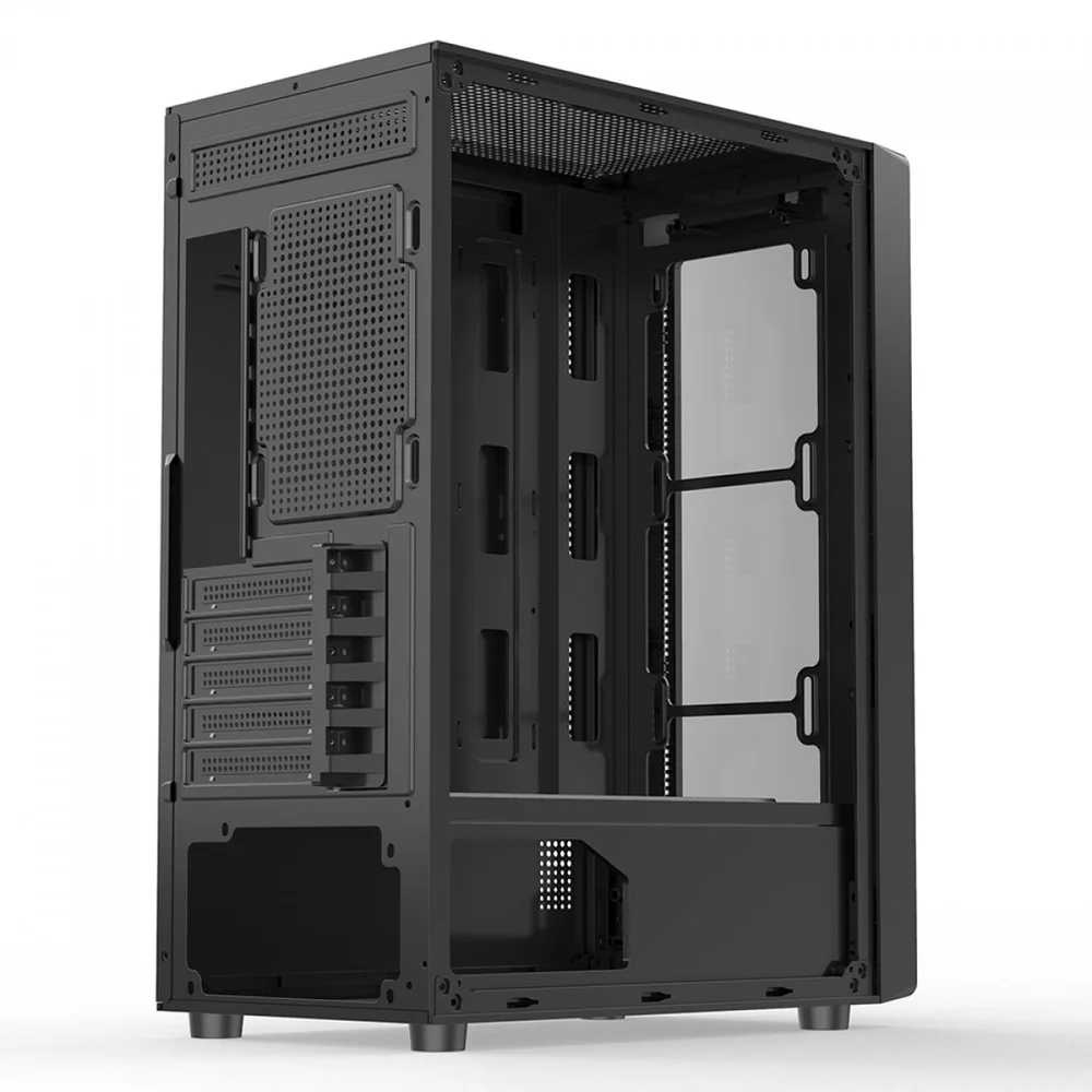 Imagem 5 de 5 do produto Gabinete Gamer Liketec Sigma Com 3 Fans RGB Atx Preto