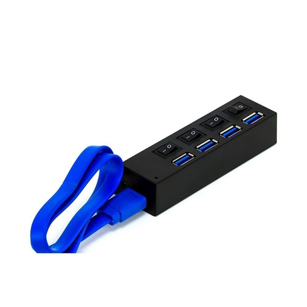 Imagem 5 de 5 do produto Hub Usb 3.0 4 Portas Com Chave 42.766 Cabos Golden