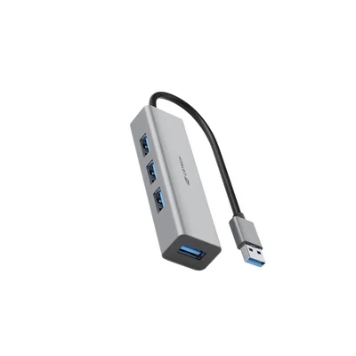 Hub Usb C3tech Hu-340gy 4 Portas 3.0 - Preto
