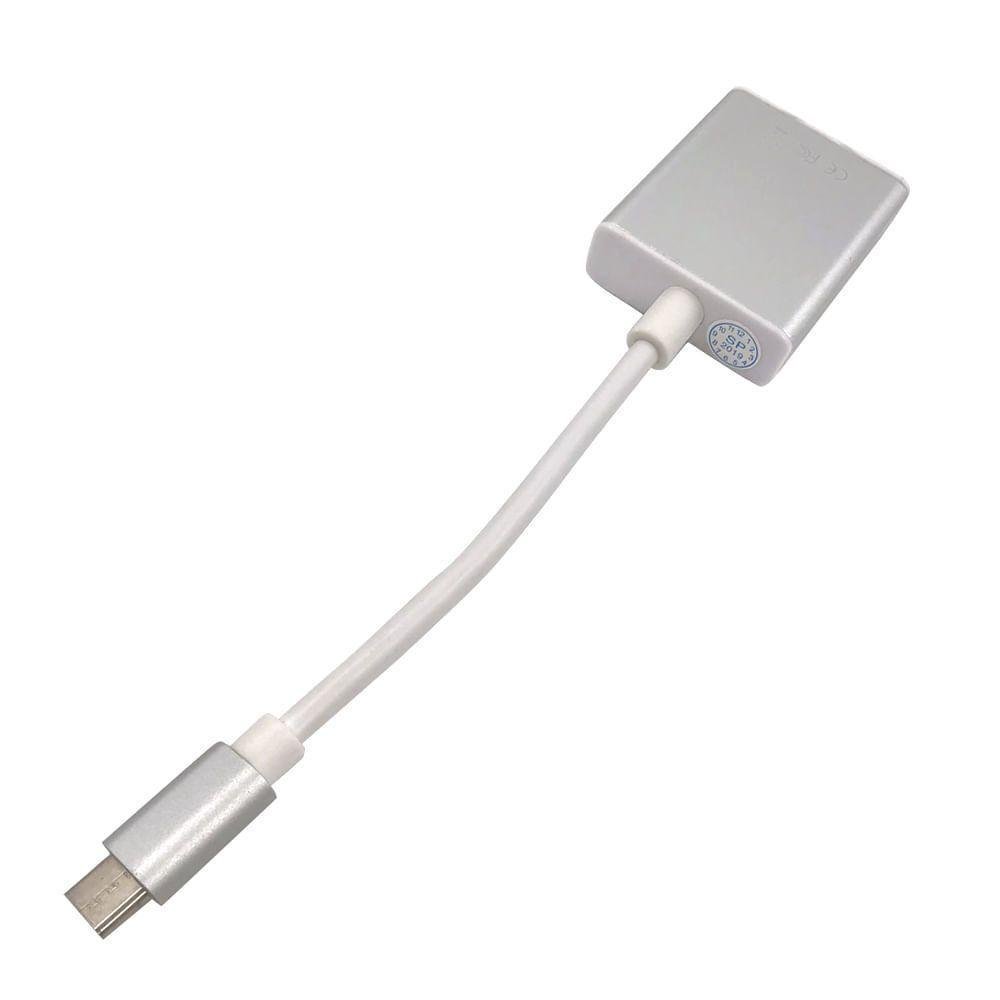 Imagem 2 de 4 do produto Cabo Adaptador Usb-c Para Vga Cirilo Cabos
