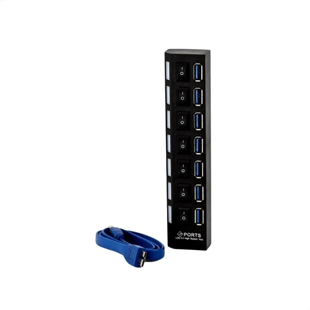 Imagem 3 de 4 do produto Hub Usb 7 Portas Usb 3.0 905787-10 Cirilo Cabos