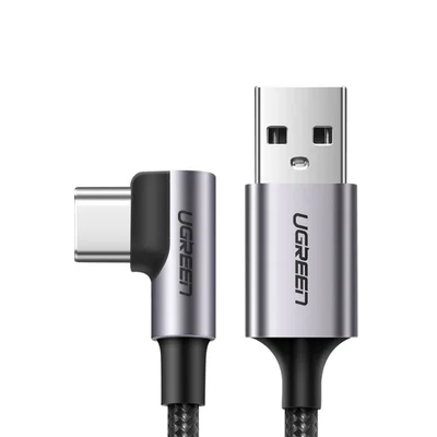 Cabo Usb-c 90 Graus Para Usb-a 2.0 3 Metros Ugreen