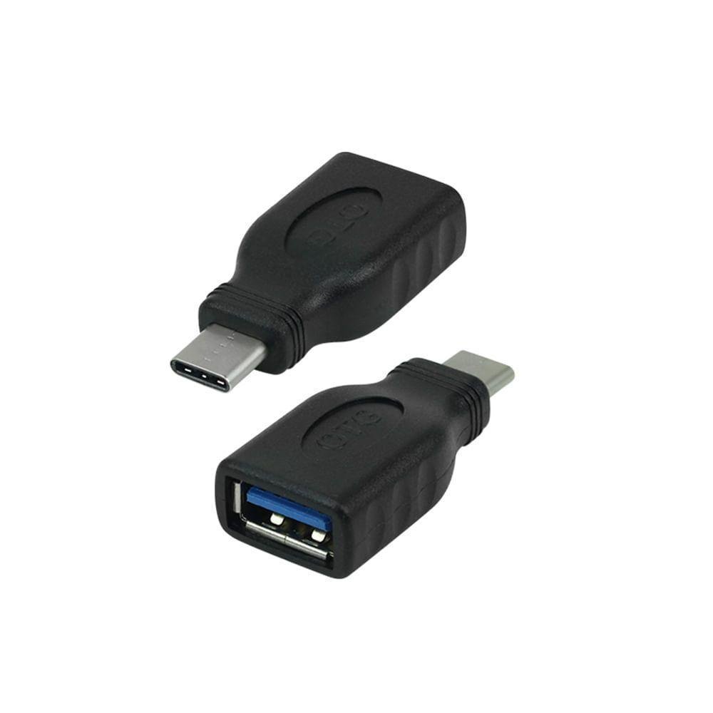 Imagem 1 de 2 do produto Adaptador Otg Tipo C 3.1 Para Usb Fêmea