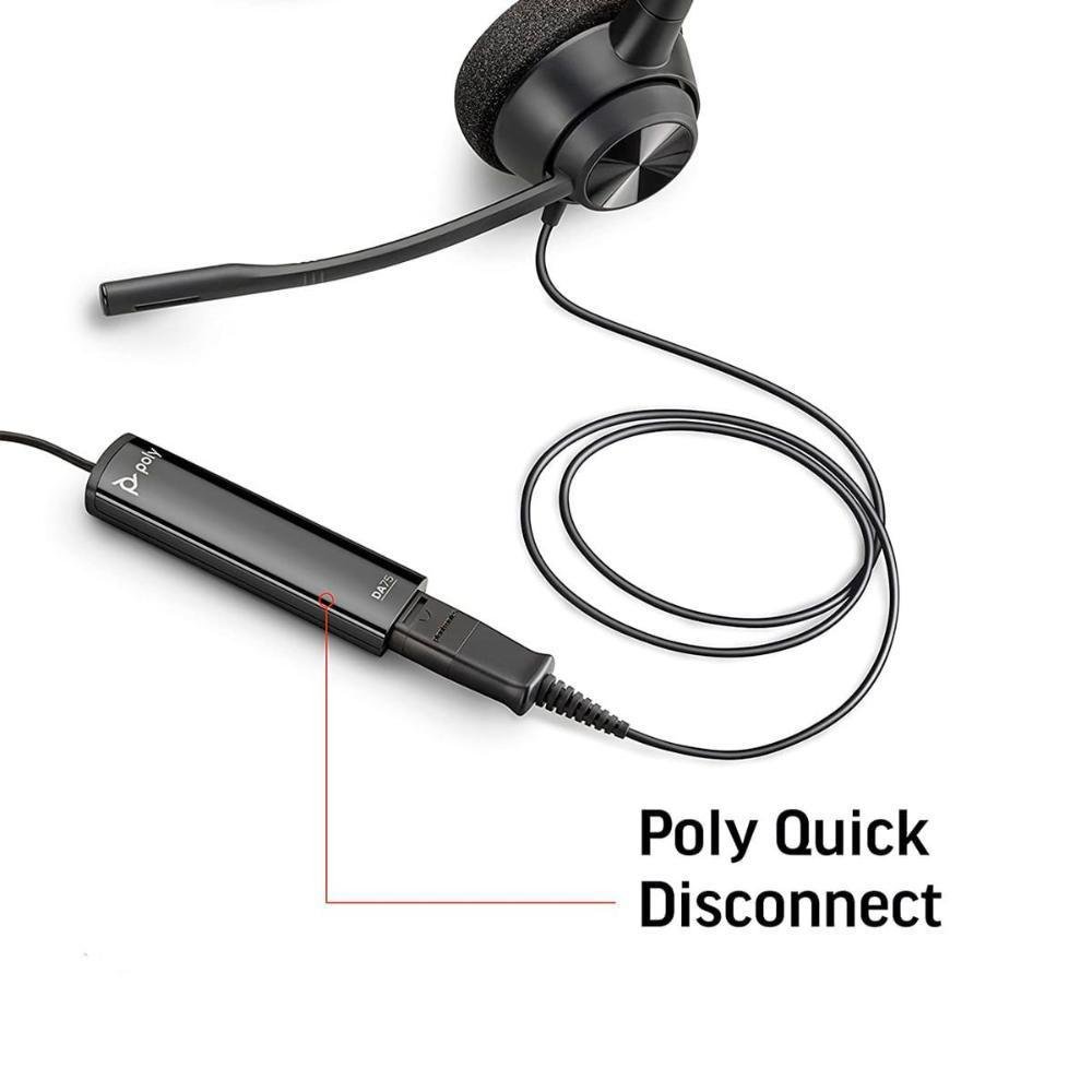Imagem 2 de 3 do produto Adaptador De Áudio Usb-a Usb-c Da75 218266-01 Poly